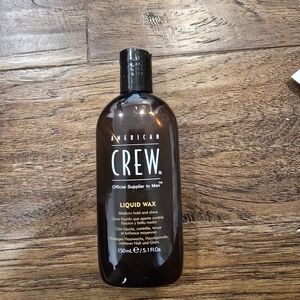 American Crew Liquid Wax - Sleek Black Bottle